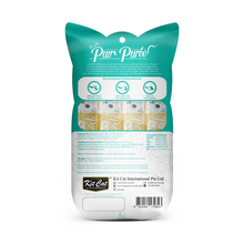 Cargar imagen en el visor de la galería, Kit Cat Purr Puree Tuna & Fiber, snack cremoso para gatos con control de bolas de pelo Pack con 4 sticks de 15 g.