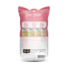 Cargar imagen en el visor de la galería, Kit Cat Purr Puree Tuna & Fiber Snack para gatos con problemas de bolas de pelo
Pack con 4 sticks de 15 g.