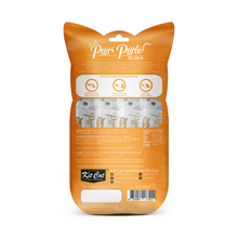 Cargar imagen en el visor de la galería, Kit Cat Purr Puree Plus+ Skin & Coat Chicken: snack funcional para gatos que nutre la piel y promueve un pelaje brillante. Con Omega 3 y 6.
Pack con 4 sticks de 15 g.