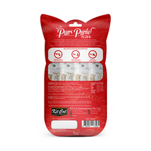 Cargar imagen en el visor de la galería, Kit Cat Purr Puree PLUS+SKIN & COAT (TUNA) snack para gatos, con omega para piel y pelaje
Pack con 4 sticks de 15 g.