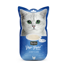 Cargar imagen en el visor de la galería, Kit Cat Purr Puree Plus+ Joint Care Chicken: snack cremoso para gatos con glucosamina y pollo. Ayuda al cuidado de las articulaciones y movilidad.
Pack con 4 sticks de 15 g.