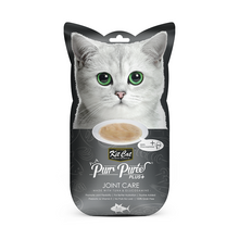 Cargar imagen en el visor de la galería, Kit Cat Purr Puree Plus+ Joint Care Tuna: snack cremoso para gatos con atún, glucosamina y condroitina. Apoya la salud de las articulaciones y movilidad.
Pack con 4 sticks de 15 g.