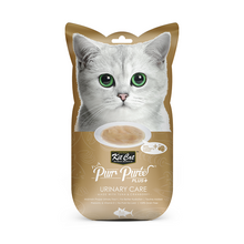 Cargar imagen en el visor de la galería, Kit Cat Purr Puree Plus+ Urinary Care sabor atún para gatos adultos nack cremoso con apoyo urinario para gatos TunaPack con 4 sticks de 15 g.