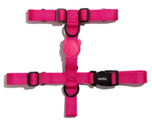 Cargar imagen en el visor de la galería, ZeeDog Pink Led H-Harness practico arnés para perros ,