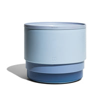 Cargar imagen en el visor de la galería, ZeeBowl Soft-Blue es un plato de comida para perros ajustable