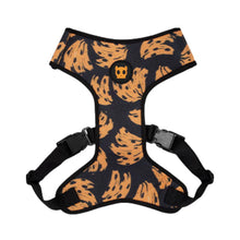 Cargar imagen en el visor de la galería, "Arnés Zee.Dog Air Mesh modelo Bossa Banana, ligero y transpirable, con estampado de plátanos y cierre seguro, talla M."
