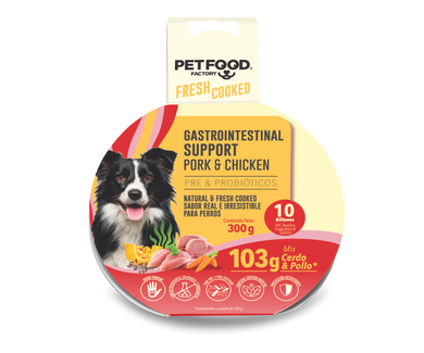 PETFOOD FACTORY PATE CERDO PARA PERROS, pollo, 