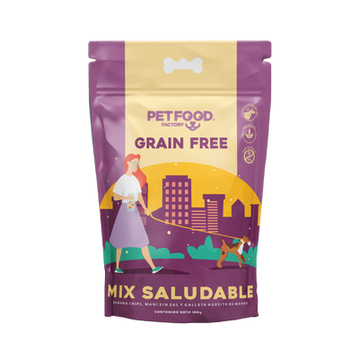 pet Food Factory Huesito mix saludable mango bananna
