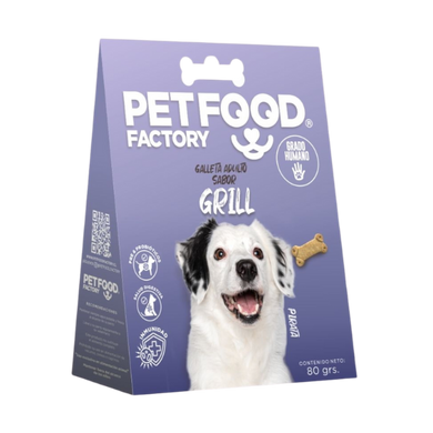 Pet Food Factory Galletas para perros adulto , grill , cerdo , snack