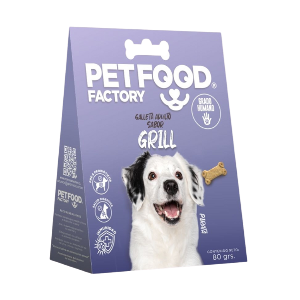 Pet Food Factory Galletas para perros adulto , grill , cerdo , snack
