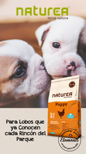 Cargar imagen en el visor de la galería, Naturea alimento para perros cachorros puppy, comida para perros premium, saco de comida, pollo , mascotas
