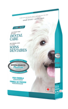 Cargar imagen en el visor de la galería, Saco de alimento para perros Oven-Baked Tradition Dog Care Dental para adultos de raza pequeña sabor pescado para el cuidado de dientes y encías. formato 4.54 kg."
