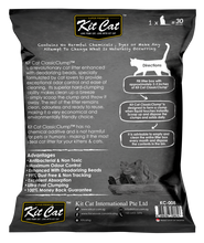 Cargar imagen en el visor de la galería, Kit Cat arena sanitaria para gatos , cat litter aroma charcoal , carbon 3.5 kilos, bentonita, alta aglutinacion, libre de polvo
