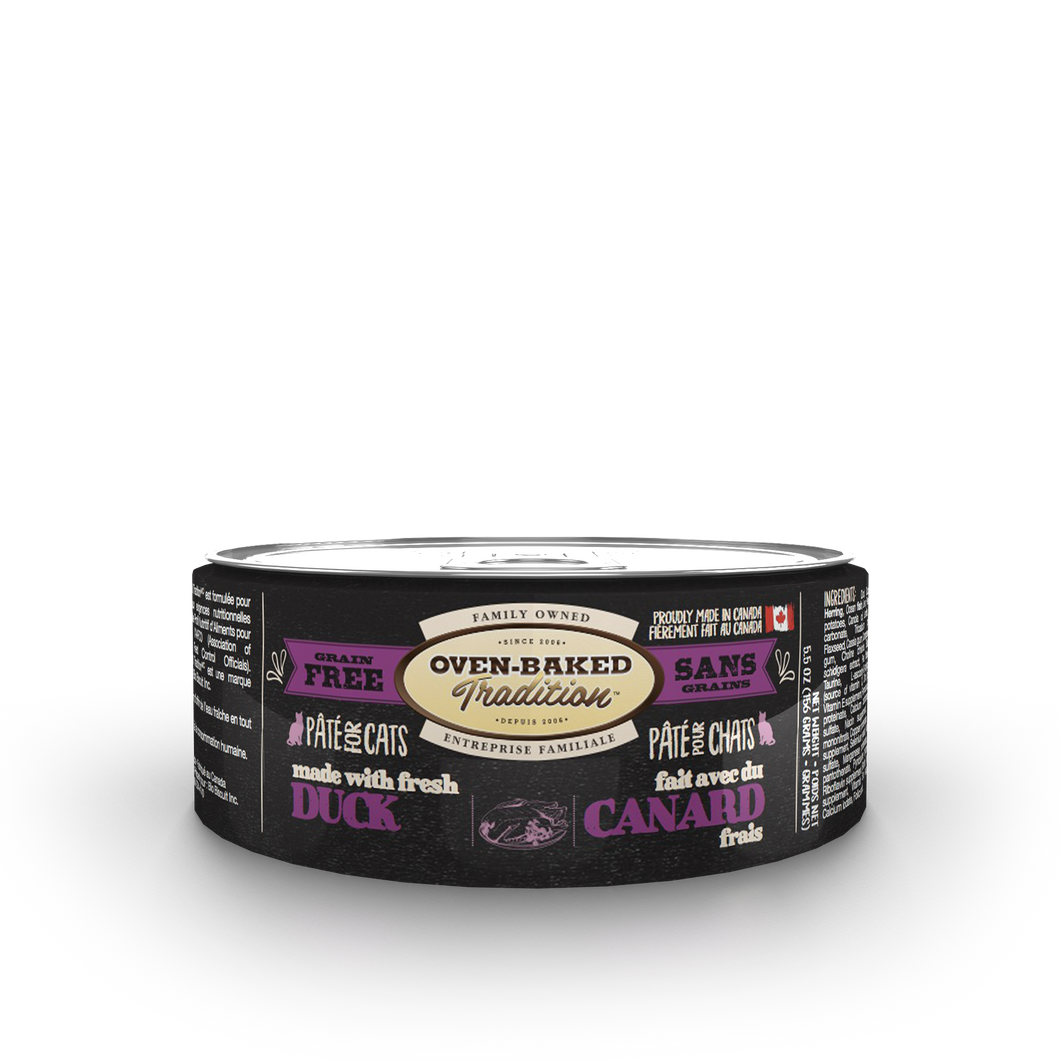 Oven-Baked Tradition Pate Chicken Adulto Dog  156 gr Alimento húmedo para perros adultos con pato como primer ingrediente