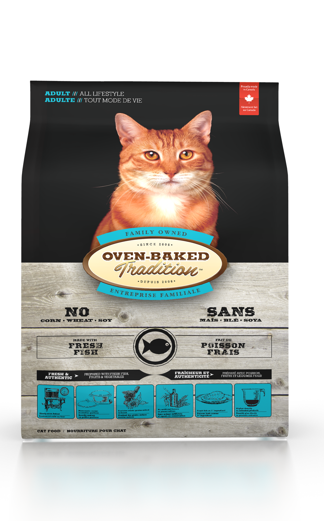 Oven-Baked Tradition Cat Fish es un alimento para gatos adultos pescado, obt , alimento para gatos