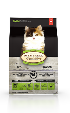 Oven-baked  Tradition Chicken kitten , alimentos para gatos cachorros, obt pollo