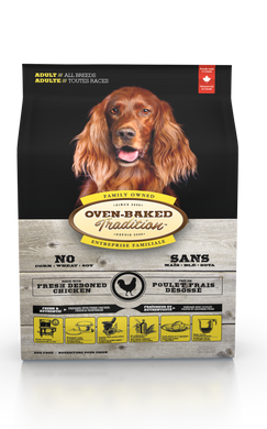 Oven-Baked Tradition All Breeds Chicken es un alimento  para perros adultos de todas las razas pollo obt