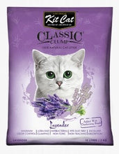 Cargar imagen en el visor de la galería, Kit Cat arena sanitaria para gatos , cat litter lavender  , lavanda 7 kilos, bentonita, alta aglutinacion, libre de polvo
