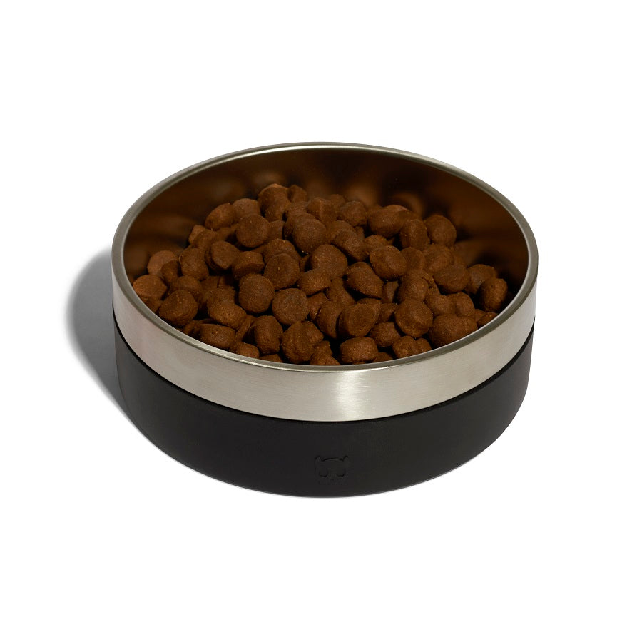 ZeeBow Tuff Bowl Black plato de comida para perros, zeedog negro