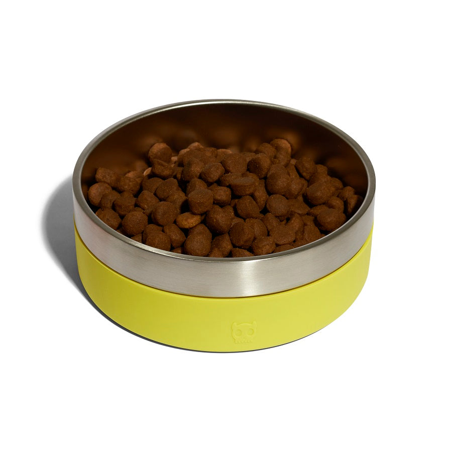 ZeeBow Tuff Bowl Lima plato de comida para perros,