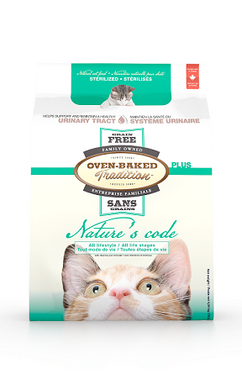 Oven-Baked Nature´s Code Cat Urinary Chicken alimento para gatos obt