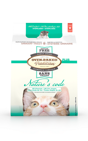 Oven-Baked Nature´s Code Cat Urinary Chicken alimento para gatos  obt