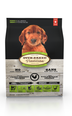 Oven-Baked Tradition Puppy Chicken All Breeds es un alimento  para perros cachorros de todas las razas pollo