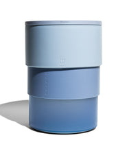 Cargar imagen en el visor de la galería, ZeeBowl Soft-Blue es un plato de comida para perros ajustable
